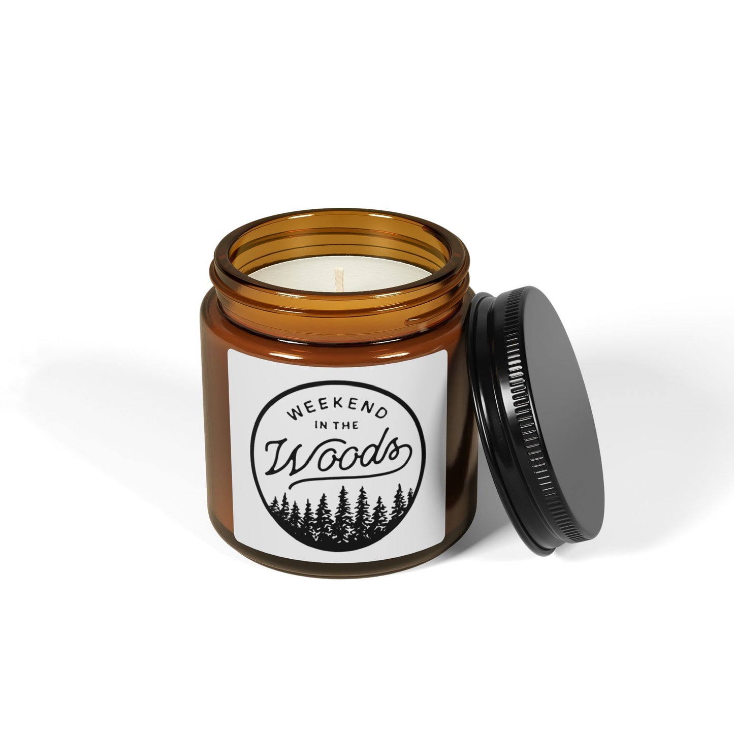 Weekend in the Woods Scented Soy Candle Decor Favor